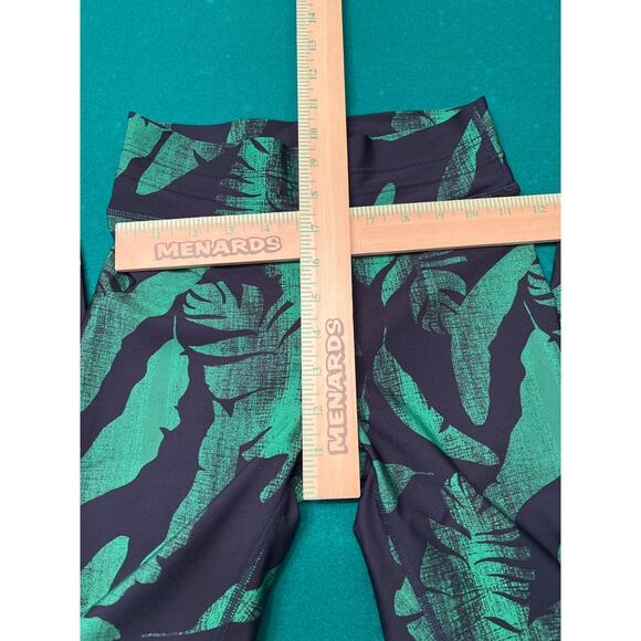 The Upside Women’s Tropical Palm Print Leggings High Rise Activewear Size S - Picture 4 of 5
